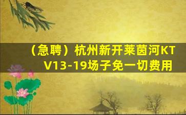 遵义KTV招聘